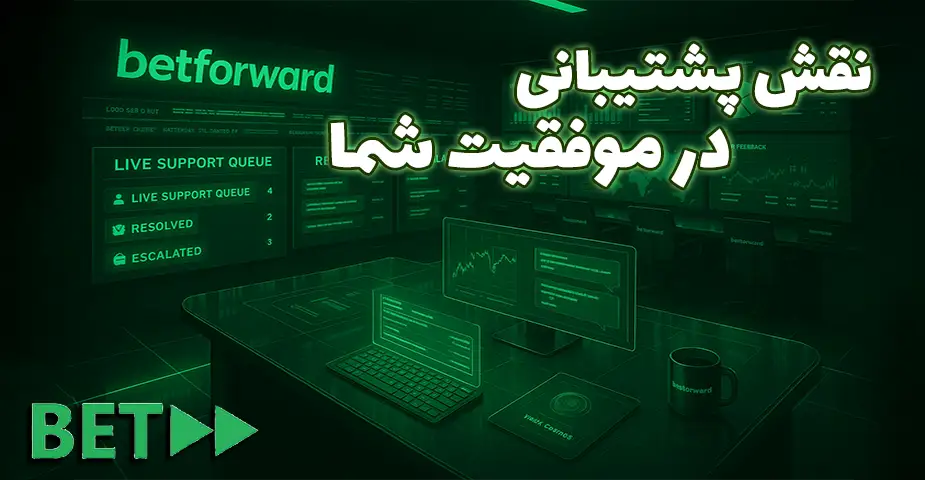 بررسی پشتیبانی بت فوروارد (Betforward)